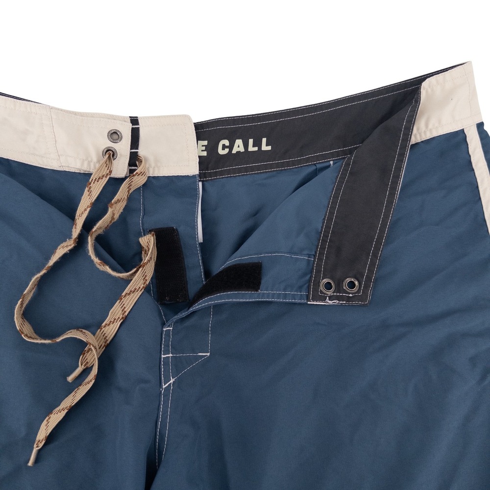 Howler Brothers Mens 38 Bruja Boardshorts Blue Lace‎ Up Swim Trunks Surf